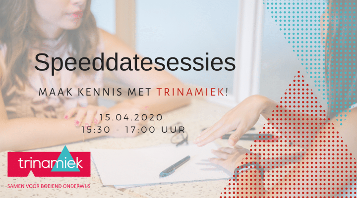 Speeddatessessies Trinamiek april 2020